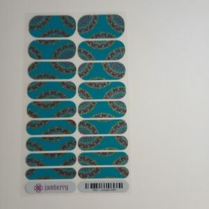 Jamberry Teal Nail Wraps